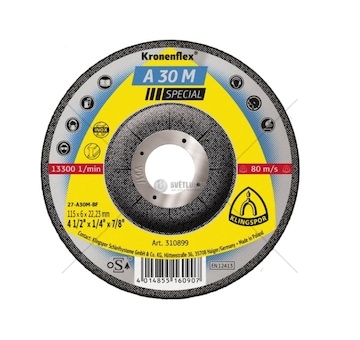 Brusný kotouč 125x2,5mm KLINGSPOR A30 M