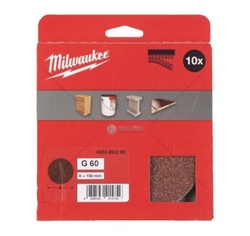 Brusný papír na suchý zip průměr 150 zrnitost 60 C8546 4932492208