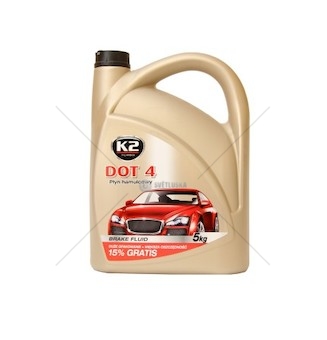 Brzdová kapalina DOT-4 5L K2 K2 T114