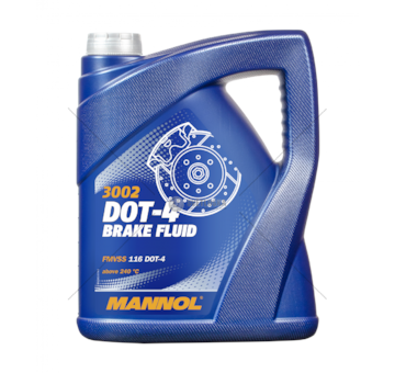 Brzdová kapalina DOT-4 5L MANNOL MN3002-5