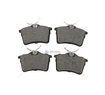 Brzdové destičky citroen berlingo 08> vzad bez sensor vcbp127_c