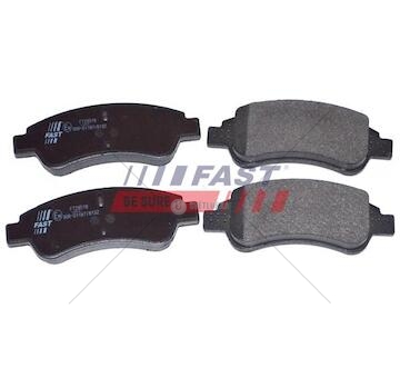 Brzdové destičky citroen berlingo 96> přední bez sensor ft29518