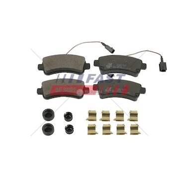 Brzdové destičky fiat ducato 14> vzad 2- senzory 20q ft29551