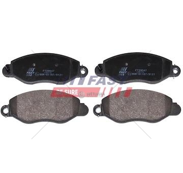 Brzdové destičky ford transit 00> přední bez sensor ft29547