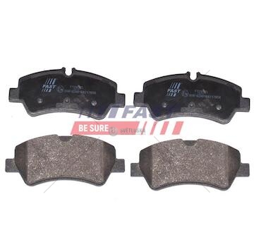 Brzdové destičky ford transit 13> vzad bez sensor ft29545