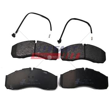 Brzdové destičky iveco daily 00> přední 2- senzory 60/65c13 ft29117hd