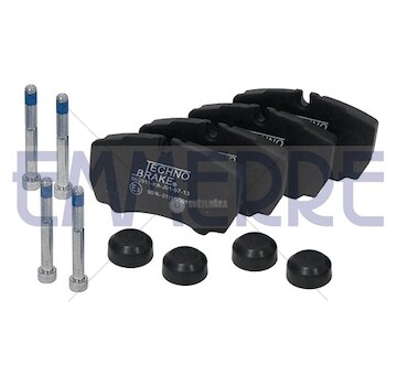 Brzdové destičky iveco daily 00> vzad bez sensor 29l / 35c / 50c 960911e3