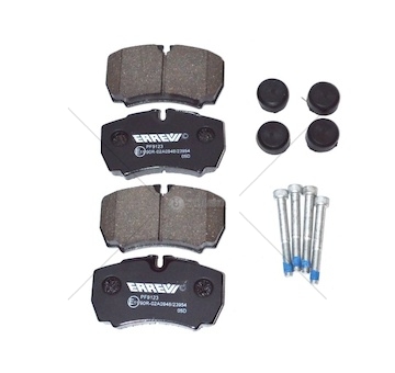 Brzdové destičky iveco daily 00> vzad bez sensor 29l / 35c / 50c pf9123