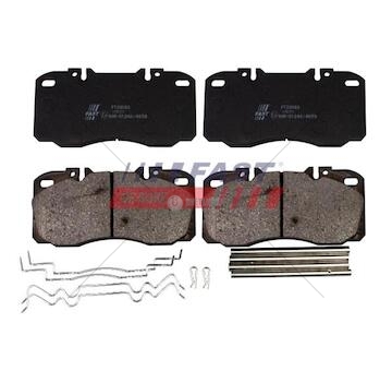 Brzdové destičky iveco daily 06> přední bez sensor ft29093