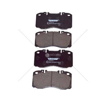 Brzdové destičky iveco daily 06> přední bez sensor pf9122