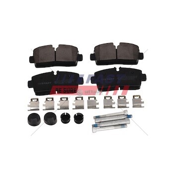 Brzdové destičky iveco daily 14> vzad bez sensor 19> WFT12376