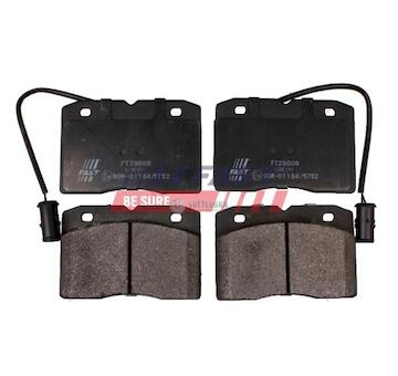 Brzdové destičky iveco daily 90> přední 2- senzory 30/40 86>5/96 brembo ft29009