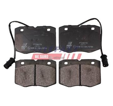 Brzdové destičky iveco daily 90> přední 2- senzory 45-49.12 89>5/96 ft29079