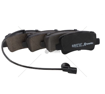 Brzdové destičky Opel zadní BREMBO P68063