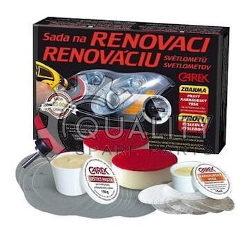 CAREX sada na renovaci světlometů