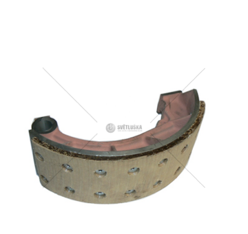 Čelist brzdy PS2 08.06 - 100x10x349 (NÝTOVANÉ)