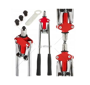 Čelní nýtovací kleště 2,4-4,8mm, 420mm MAR-POL