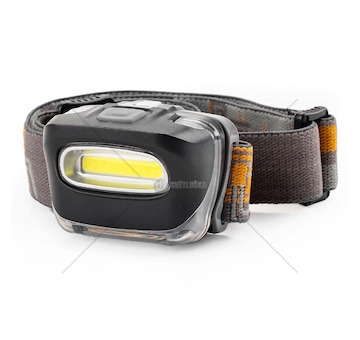 Čelovka LED COB Headlamp 3xAAA 150Flux IPX3