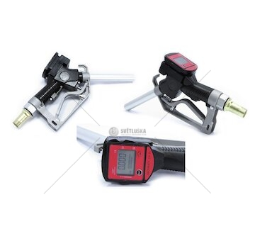 Čerpací pistole s LCD počítadlem černá MAR-POL