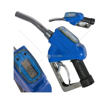 Čerpací pistole s LCD počítadlem modrá MAR-POL