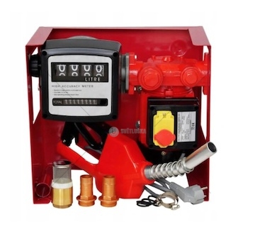 Čerpadlo na naftu s počítadlem 230V ,držákem a hadicí 4m