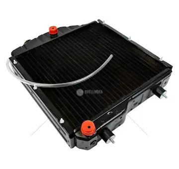 Chladič-5 řad.cu s 2x silentblokem bez zátky | 7201-1312