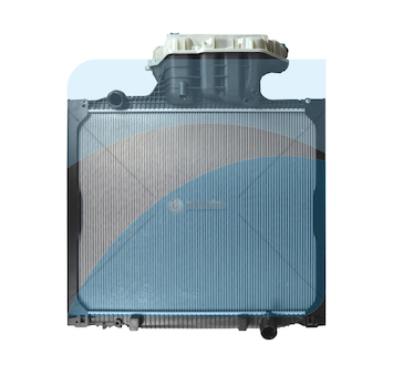 Chladič vody MAN TGX 09.07- KPL.Z RAMA TITANX MN2015