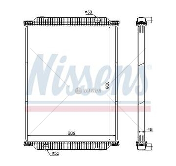 RADIATOR SOLARIS URBINO PR228
