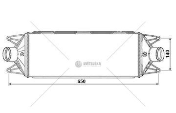 Chladič vzduchu IVECO DAILY III NRF NRF30241