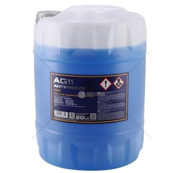 Chladicí kapalina AG11 20L modrá -40°C/+125°C Mannol MN4011-20