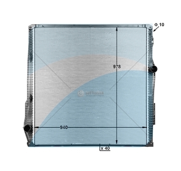CHLODNICA WODY SCANIA G 04.10- EURO5 TITANX SC2045