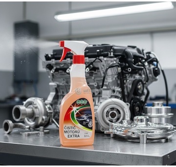 Čistič motorů EXTRA 0,5L – Univerzální oplachový čistič motoru a dílů od oleje