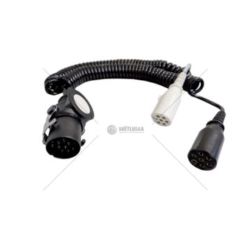 Coiled Cable SPIR.SDOPP.24N/S 15POLI-2 SPIN 4,5MPLASTICA JAEGER