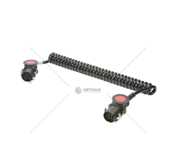 Coiled Cable SPIRALE 15 POLI -24V JAEGER