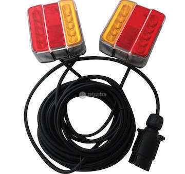 Combination Rearlight KIT COPPIA FAN.LED CON MAGNETE CAVO12M 247 LIGHTING