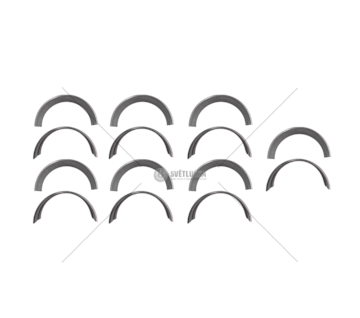 Crankshaft Bearing Set F2CE9687-CURSOR 9 STD Mec-Diesel