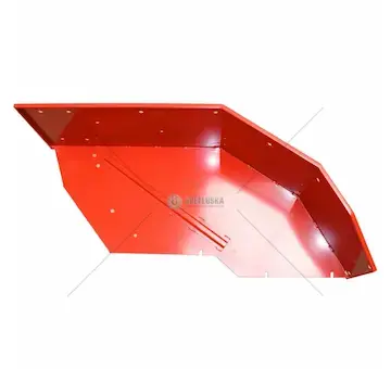 Cz blatník pravý síla plechu 2mm (červená - komaxit) | 6011-7907