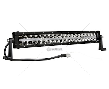 Dálkové LED světlo rampa 40LED 10-30V 24LED, 559mm dálkové+obrysové světlo bílé