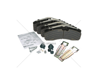 Deska brzdová 29093/29095 knorr 211x92x30  bpw, saf, knorr, mercedes, man, scania 0032946_A