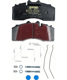 Deska brzdová 29227 textar 210,3x102x30 bpw d115-2, tsb 3709 0041827_A