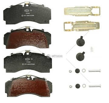 Deska brzdová 29331 knorr sn7 hp protecs scania p,g,r,t dc09.108-osc11.03 od 01.2003 0237464_A