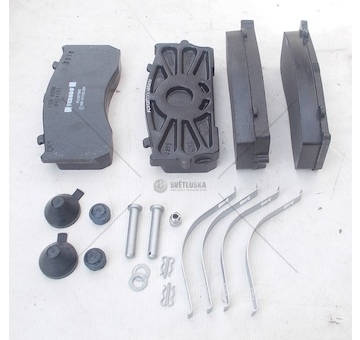 Destičky brzdové Man TGL,BPW,MB