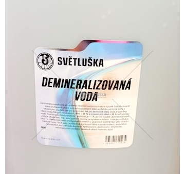 Destilovaná voda 5 litrů