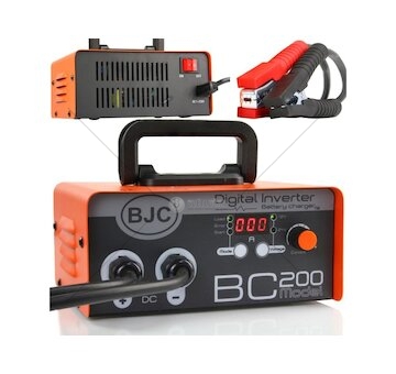Digitální invertorová nabíječka baterií 12/24V BC-200 BJC