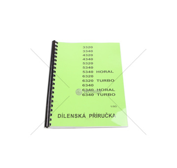 Dílenská příručka 3320-6340 222212261