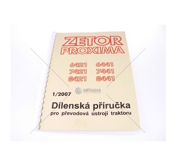 Dílenská příručka pro převodová ústrojí 6421-8441 PROXIMA 222212437