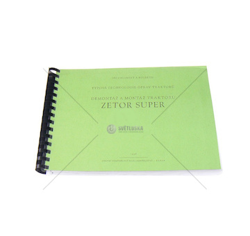 Dílenská příručka Z50 SUPER 222212805