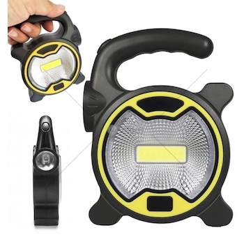 Dílenská svítilna LED COB s rukojetí