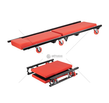 Dílenské lehátko skládací 102cm AMIO-04900