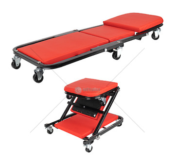 Dílenské lehátko skládací 92cm AMIO-04899